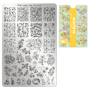 Moyra Stamping Plate 130 In Bloom 