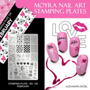 Moyra Stamping Plate 138 Febraury