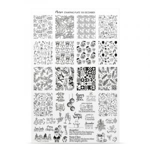 Moyra Stamping Plate 150 December