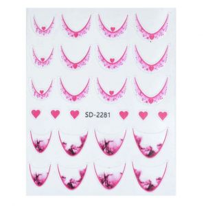 Nail Art Sticker Winter NASW - 08