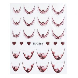 Nail Art Sticker Winter NASW - 08