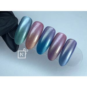 Ombre nagels met pigment