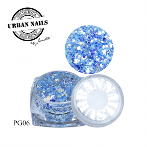 Urban Nails Pixie Glitter PG06 Blauw