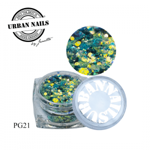 Urban Nails Pixie Glitter Collectie PG21
