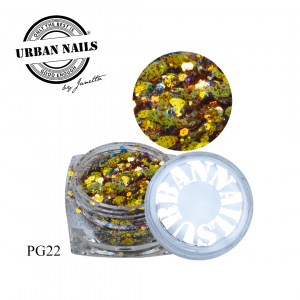 Urban Nails Pixie Glitter Collectie PG22