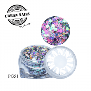 Urban Nails Pixie Glitter Collectie PG51
