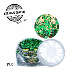 Urban Nails Pixie Glitter Collectie PG54
