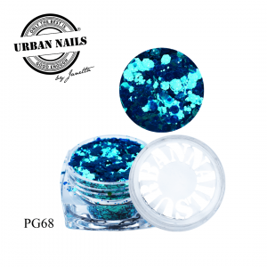 Urban Nails Pixie Glitter Collectie PG68
