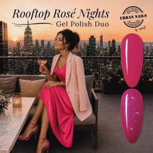 Urban Nails Gelpolish Duo | Rooftop Rosé Nights