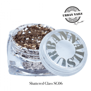 Urban Nails Shattered Glass SG06 Goud