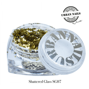 Urban Nails Shattered Glass SG07 Warm Goud