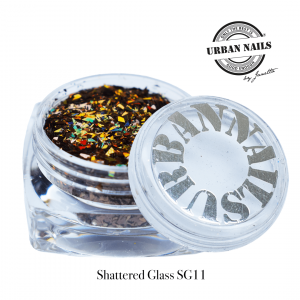 Urban Nails Shattered Glass SG11 Bruin