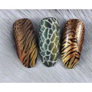 Tijgerprint Nagels