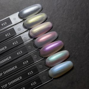 Anole Top shimmer Gelakte tips 10-16