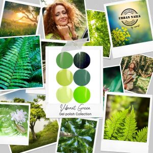 Urban Nails Vibrant Green Collection