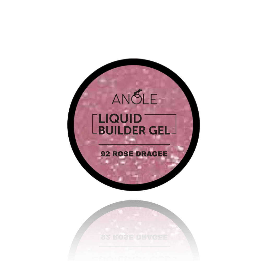 Anole Liquid Builder Gel 92 Rose Dragee