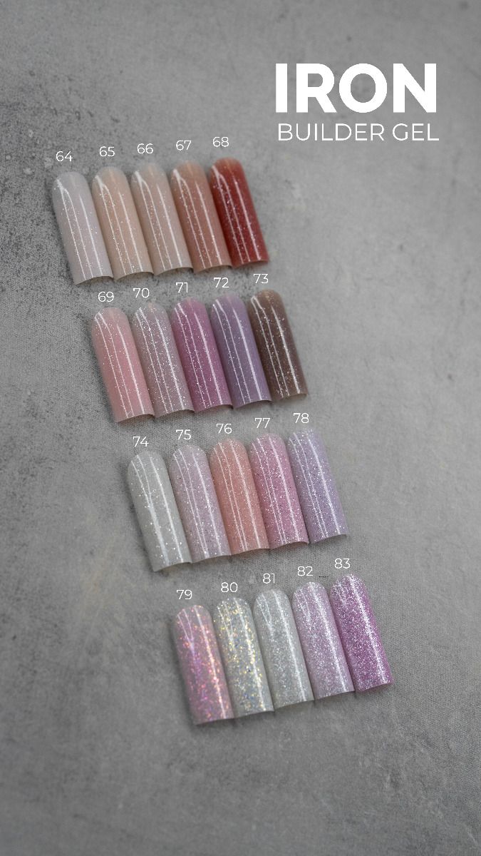 Anole Iron Builder Gel 71 Pale Lilac