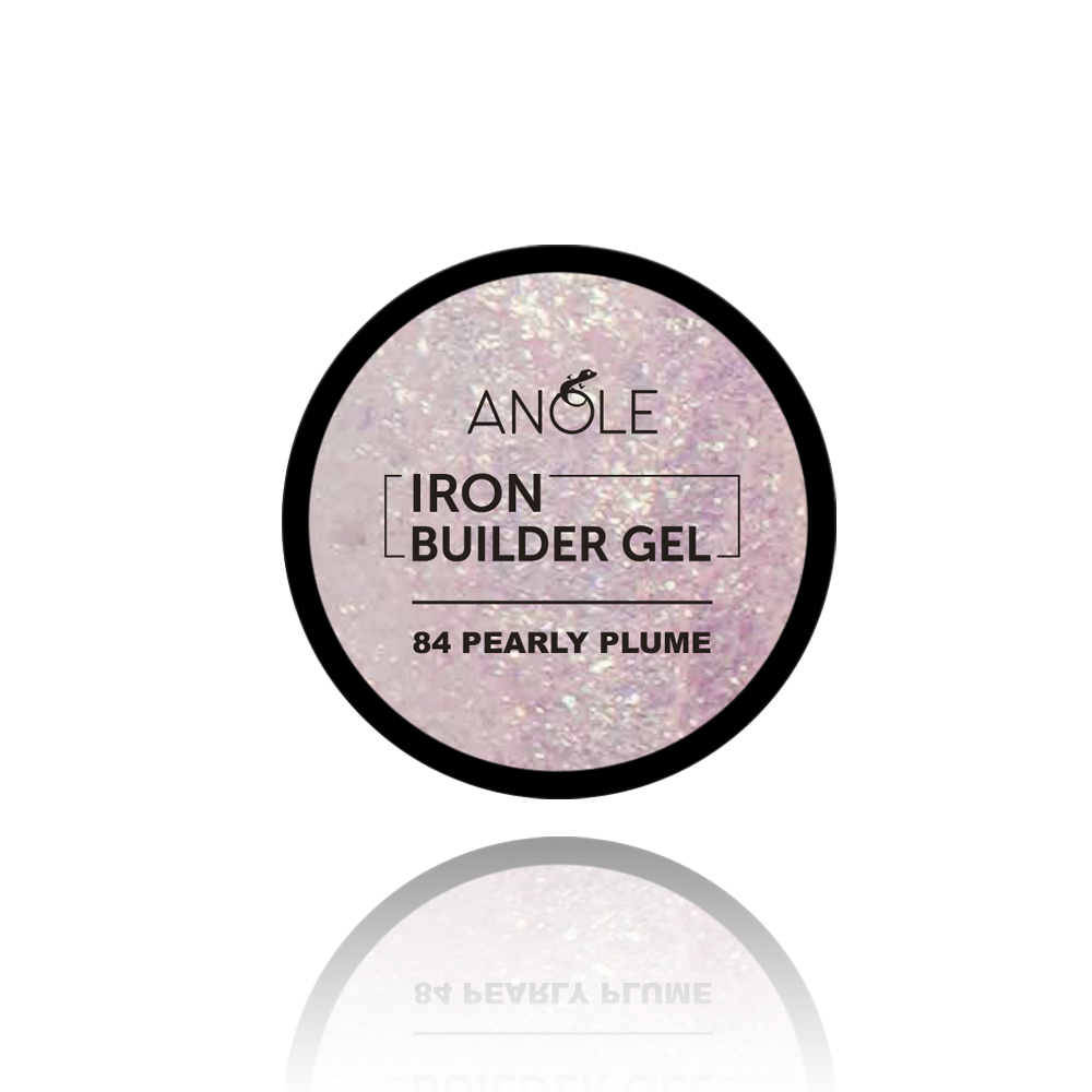 Anole Iron Builder Gel 84 Pearly Plume
