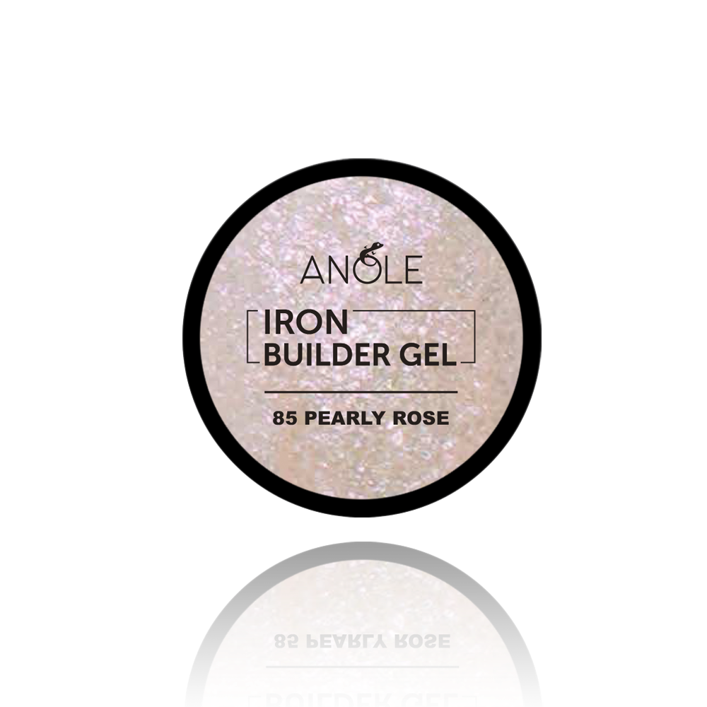 Anole Iron Builder Gel 85 Pearly Rose