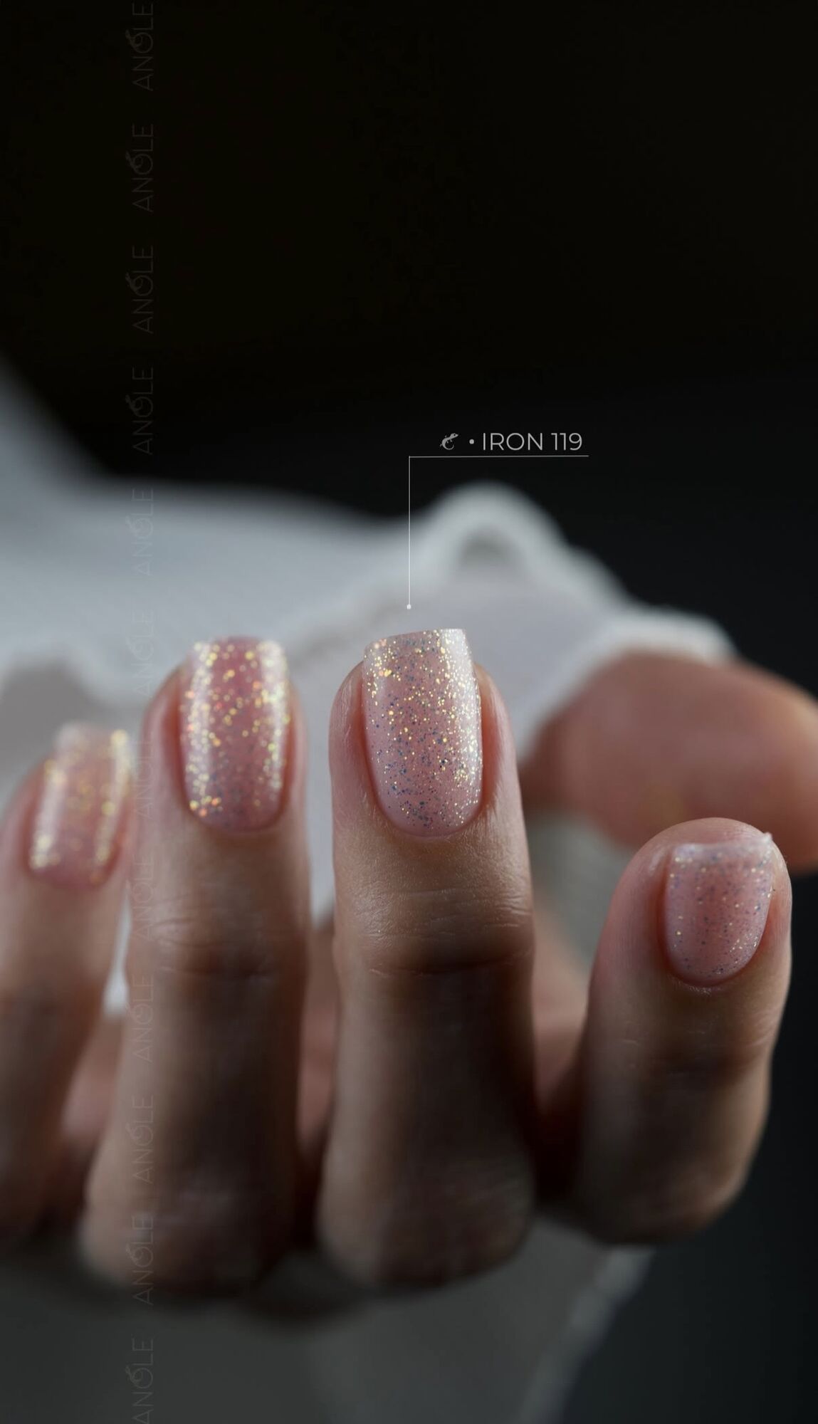Anole Iron Builder Gel 119 Peach Nectar