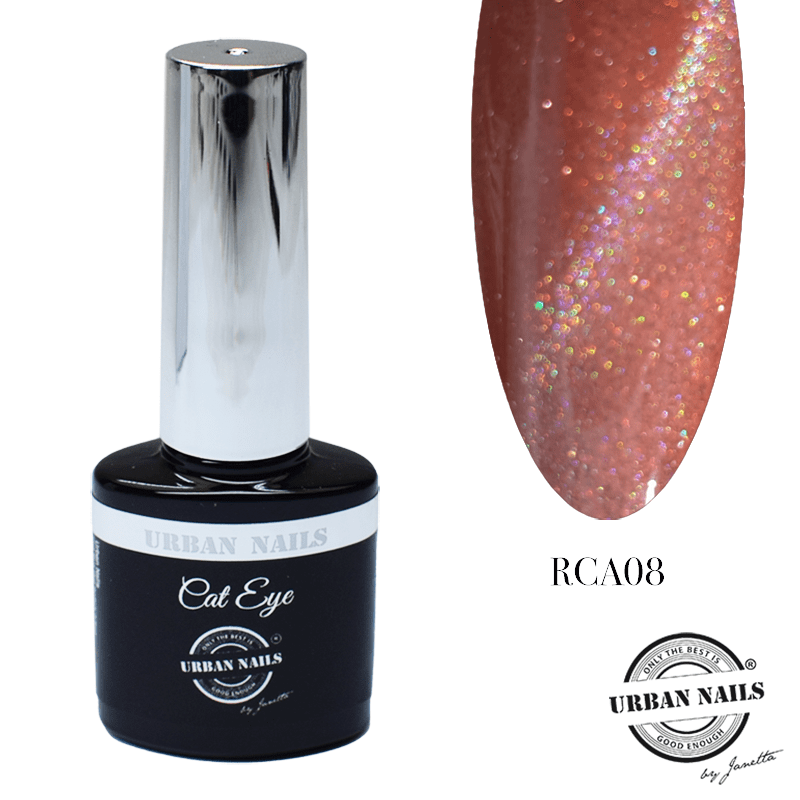 Be Jeweled Rainbow Cateye RCA08 Oud Roze