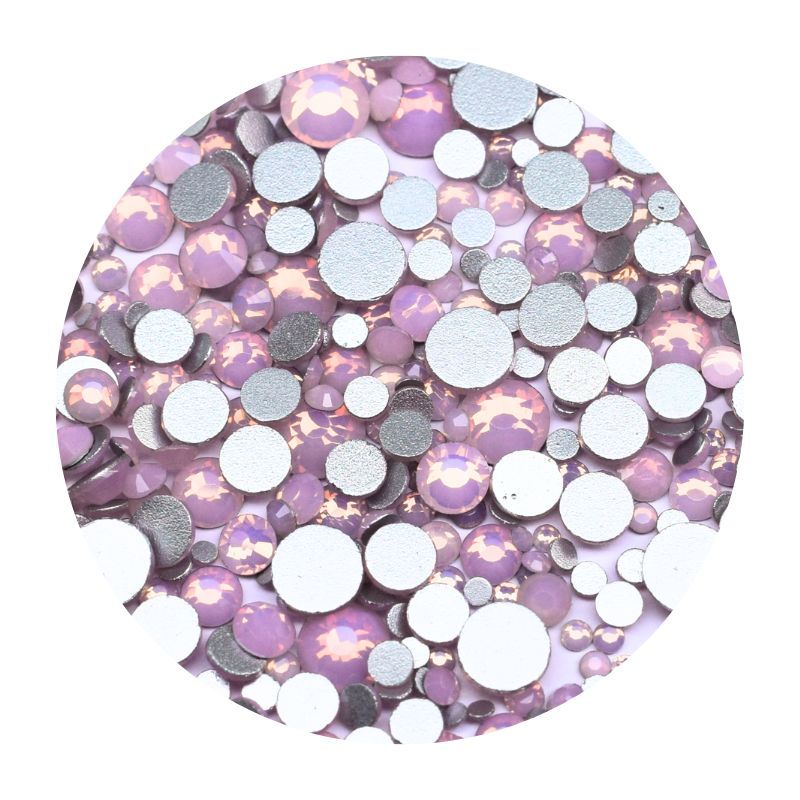 17.000 glitterstenen, 24-kleurige strassteentjes, 4 mm