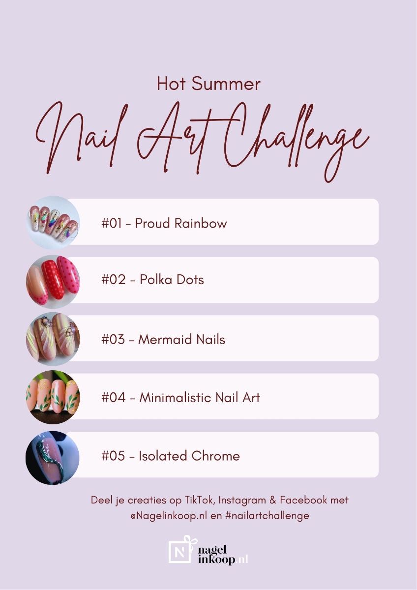 Doe Mee aan de Hot Summer Nail Art Challenge