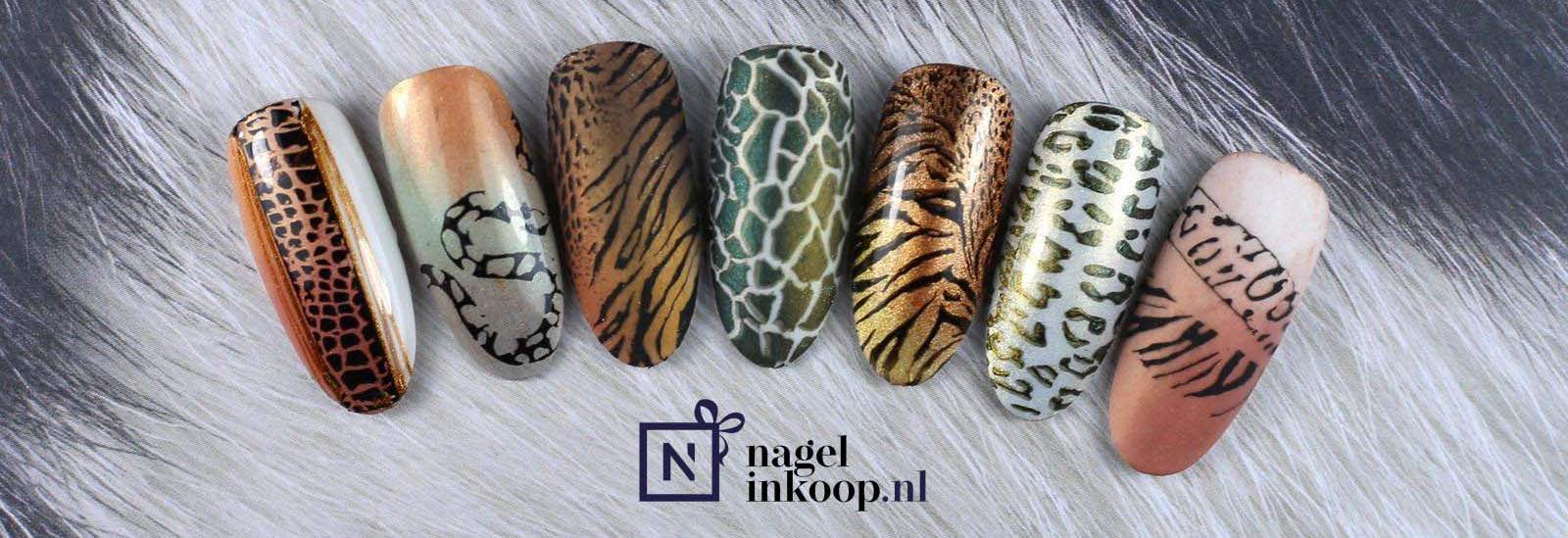 Panterprint nagels maken